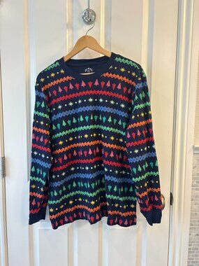 Primary Unisex Adult Long Sleeve Pajama Top & Bottom
